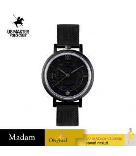 นาฬิกาข้อมือ US MASTERS POLO CLUB USM-EC13-IPB HARMONY ANCIENT SWISS 42 MM,PLATING BLACK