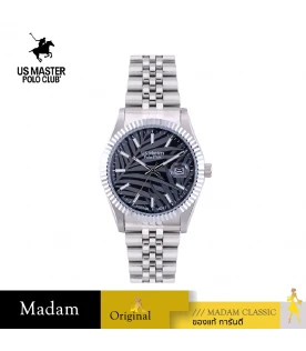 นาฬิกาข้อมือ US MASTERS POLO CLUB USM-EC15-BK ABRAHAM JUNGLE DAY-DATE 40 MM,BLACK