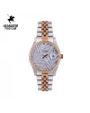 นาฬิกาข้อมือ US MASTERS POLO CLUB USM-EC15-SRG-WE ABRAHAM JUNGLE DAY-DATE 40 MM,SILVER ROSEGOLD / WHITE