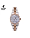 นาฬิกาข้อมือ US MASTERS POLO CLUB USM-EC15-SRG-WE ABRAHAM JUNGLE DAY-DATE 40 MM,SILVER ROSEGOLD / WHITE