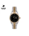 นาฬิกาข้อมือ US MASTERS POLO CLUB USM-EC18-SGD-BK ABRAHAM LADY DAY-DATE 31 MM,SILVER GOLD / BLACK