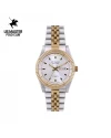 นาฬิกาข้อมือ US MASTERS POLO CLUB USM-EC18-SGD-WE ABRAHAM LADY DAY-DATE 31 MM,SILVER GOLD / WHITE