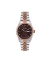 นาฬิกาข้อมือ US MASTERS POLO CLUB USM-EC18-SRG-BR ABRAHAM LADY DAY-DATE 31 MM,SILVER ROSEGOLD / BROWN