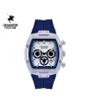 นาฬิกาข้อมือ US MASTERS POLO CLUB USM-ED01-BU-WE RX-1 SPORTS CHRONO DATE 41 MM,BLUE / WHITE