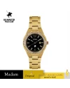 นาฬิกาข้อมือ US MASTERS POLO CLUB  USM-EE03-GD-BK FIRST LADY LUXE DIAMOND DATE 33 MM,GOLD / BLACK