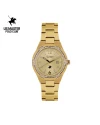 นาฬิกาข้อมือ US MASTERS POLO CLUB USM-EE03-GD FIRST LADY LUXE DIAMOND DATE 33 MM,GOLD