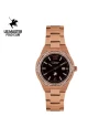 นาฬิกาข้อมือ US MASTERS POLO CLUB USM-EE03-RG-BR FIRST LADY LUXE DIAMOND DATE 33 MM,ROSEGOLD / BROWN