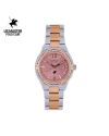 นาฬิกาข้อมือ US MASTERS POLO CLUB USM-EE03-SRG-PK FIRST LADY LUXE DIAMOND DATE 33 MM,SILVER ROSEGOLD / PINK