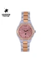 นาฬิกาข้อมือ US MASTERS POLO CLUB USM-EE03-SRG-PK FIRST LADY LUXE DIAMOND DATE 33 MM,SILVER ROSEGOLD / PINK