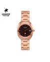 นาฬิกาข้อมือ US MASTERS POLO CLUB USM-EE05-RG-BR SUMMIT ELITE DATE 32 MM,ROSEGOLD / BROWN