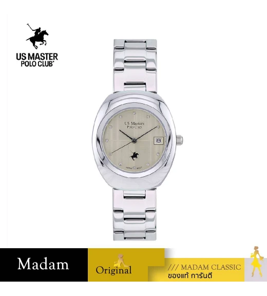 นาฬิกาข้อมือ US MASTERS POLO CLUB UUSM-EE05-WN SUMMIT ELITE DATE 32 MM,WINE
