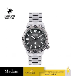 นาฬิกาข้อมือ US MASTERS POLO CLUB USM-EE07-GY OHIO CLASS JAGUAR DATE 43 MM,GREY