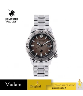 นาฬิกาข้อมือ US MASTERS POLO CLUB USM-EE07-LBR OHIO CLASS JAGUAR DATE 43 MM,LIGHT BROWN