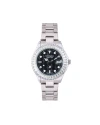 นาฬิกาข้อมือ US MASTERS POLO CLUB USM-EF01-BK FRIST LADY HEXAGON CRYSTAL DATE 35 MM,BLACK