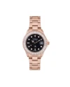 นาฬิกาข้อมือ US MASTERS POLO CLUB USM-EF01-RG-BK FRIST LADY HEXAGON CRYSTAL DATE 35 MM,ROSEGOLD / BLACK