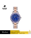 นาฬิกาข้อมือ US MASTERS POLO CLUB USM-EF01-SRG-BU FRIST LADY HEXAGON CRYSTAL DATE 35 MM,SILVER ROSEGOLD / BLUE