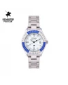 นาฬิกาข้อมือ US MASTERS POLO CLUB USM-EF01-WE FRIST LADY HEXAGON CRYSTAL DATE 35 MM,WHITE