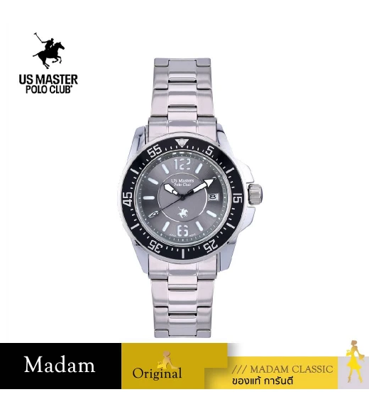 นาฬิกาข้อมือ US MASTERS POLO CLUB USM-EF04-GY OHIO CLASS MODERN DATE 42 MM,GREY